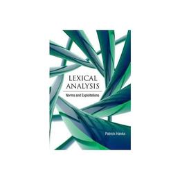Lexical Analysis, editura Mit University Press Group Ltd