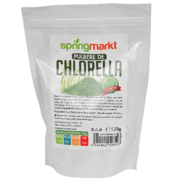 Pulbere de Chlorella Springmarkt, 120g