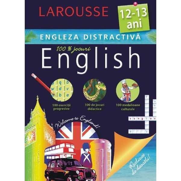 Engleza distractiva 12-13 ani Larousse, editura Meteor Press