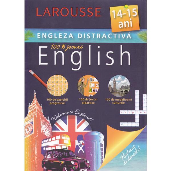 Engleza distractiva 14-15 ani Larousse, editura Meteor Press