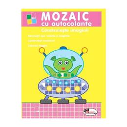 Mozaic cu autocolante: Construieste imagini!, editura Aramis