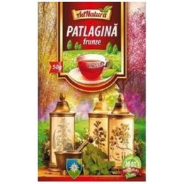 Ceai patlagina frunze adnatura, 50g