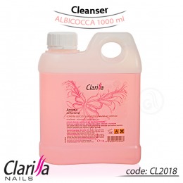 Dizolvant lac unghii Clarissa cu aroma de piersica 1000 ml