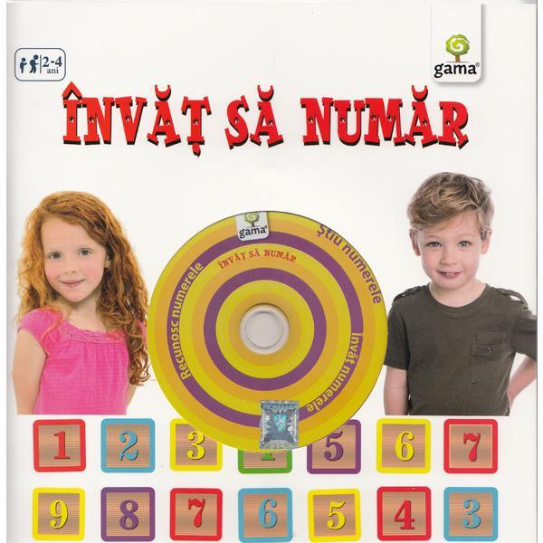 Invat sa numar (contine CD cu jocuri), editura Gama