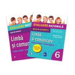 Evaluare nationala Limba si comunicare cls 6 limba romana-limba engleza - Madalina Vincene, editura Litera