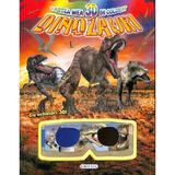 Cartea mea 3D de colorat: Dinozauri, editura Girasol
