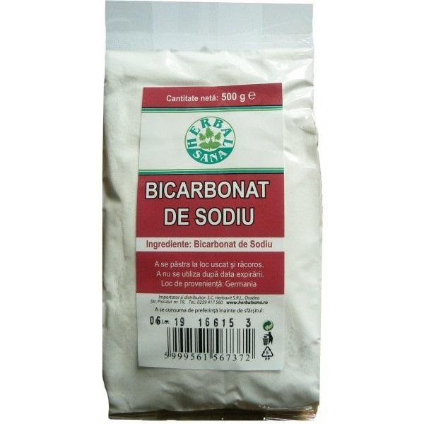 Bicarbonat de Sodiu Herbavit, 500 g