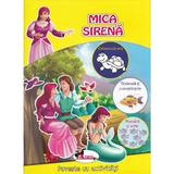 Poveste cu activitati - Mica Sirena, editura Aramis