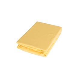 Cearceaf cu elastic gecor, jersey 200x200 cm galben