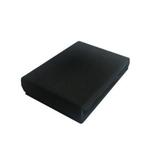 Cearceaf de pat Jersey cu elastic 200x200 cm, negru Special No.48