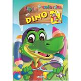 Lipim si coloram cu Dino, editura Unicart