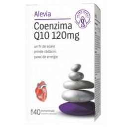Coenzima q10 120mg alevia, 40 comprimate