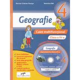Geografie - Clasa a 4-a - Caiet multifunctional + CD - Marius-Cristian Neacsu, Veronica Reh, editura Cd Press