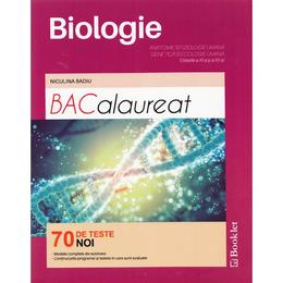 Bac 2016 Biologie Cls 11 si 12 - Niculina Badiu, editura Booklet