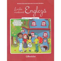 Engleza - clasa a 4-a - semestrul 1 + cd - elena sticlea, valentina barabas, editura booklet