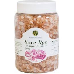 Sare roz de himalaya grunjoasa herbal therapy, 500 g