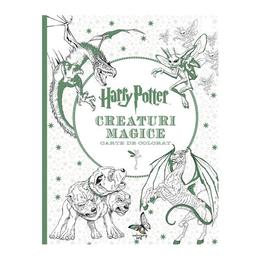 Harry potter. creaturi magice - carte de colorat, editura grupul editorial art