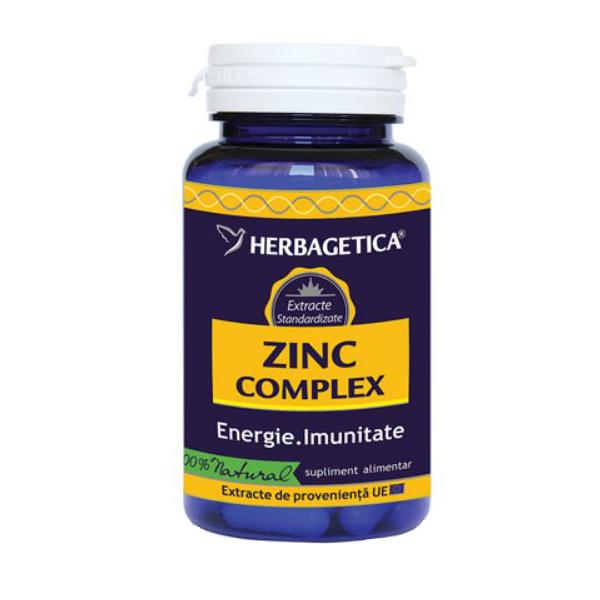 Zinc Complex Organic Herbagetica, 60 capsule