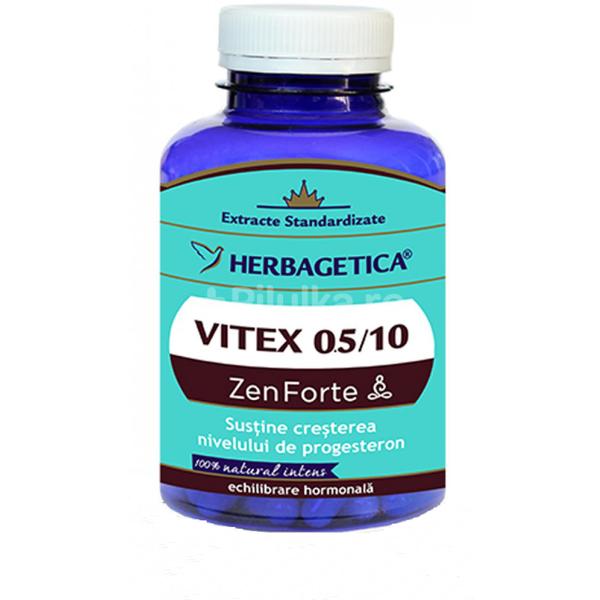 Vitex Zen Forte Herbagetica, 120 capsule