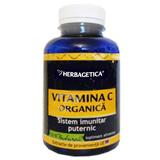 Vitamina C Organica Herbagetica, 120 capsule