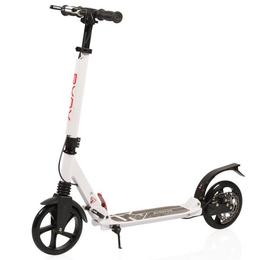 Trotineta cu suspensii si frana pe disc Byox Plexus White