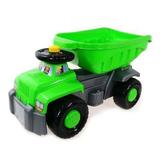 Camion basculant Carrier green - Super Plastic Toys