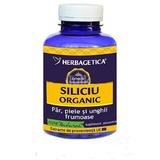 Siliciu Organic Herbagetica, 120 capsule