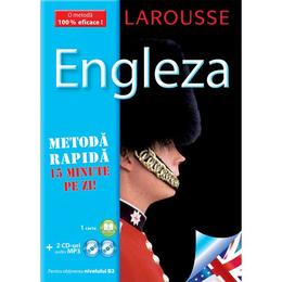 Larousse engleza - metoda rapida. carte + 2xcd, editura meteor press