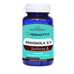Rhodiola zen forte herbagetica, 60 capsule