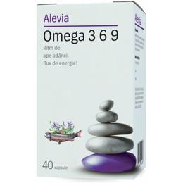 Omega 3 6 9 alevia, 40 capsule