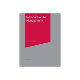 Introduction to Management, editura Palgrave Macmillan Higher Ed