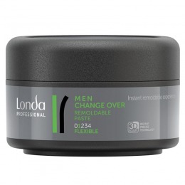 Crema remodelabila - londa professional men change over remoldable paste 75 ml