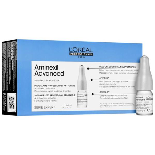 Ser Tratament Anticadere - L&#039;Oreal Professionnel Aminexil Advanced Anti - Thinning Hair Programme 42 x 6 ml