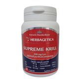 Krill Oil Supreme Omega 3 Forte Herbagetica, 30 capsule