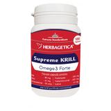 Krill Oil Supreme Omega 3 Forte Herbagetica, 60 capsule