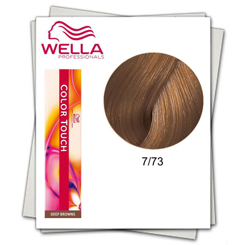 Vopsea Demi-permanenta – Wella Professionals Color Touch nuanta 7/73 blond mediu maro auriu Wella Professionals esteto.ro