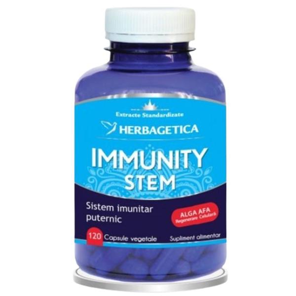 Immunity Stem - Herbagetica, 120 capsule vegetale