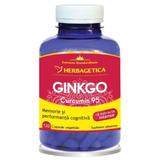 Ginkgo Curcumin 95 - Herbagetica, 120 capsule