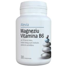 Magneziu vitamina b6 alevia, 30 comprimate