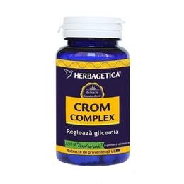 Crom complex organic herbagetica, 60 capsule