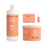 Pachet Nutritiv Wella Professionals Invigo Nutri Enrich - Sampon 1000 ml, Masca 500 ml, Ser 8 x 10 ml