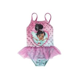 Costum de baie intreg Printesa Nella cu volanas marimea 104-111cm cm , 4-5 ani