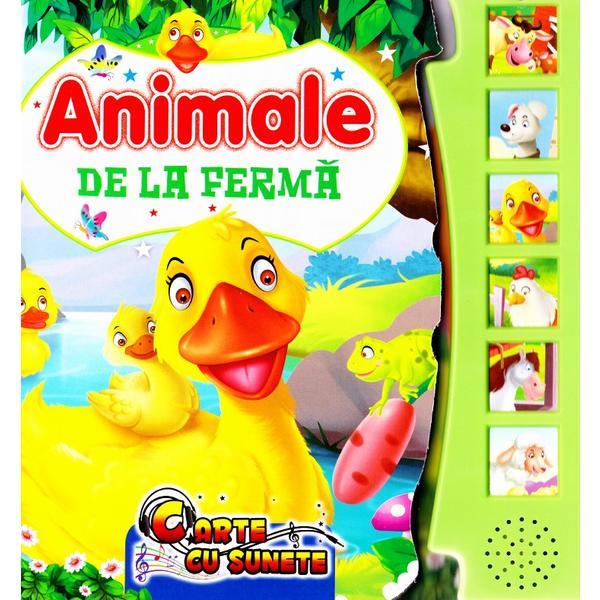 Carte cu sunete - Animale de la Ferma, editura Flamingo