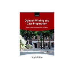 Opinion Writing and Case Preparation, editura Oxford University Press Academ