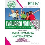 Evaluare nationala 2018 - Clasa 4 - Limba romana. Matematica - Manuela Dinescu, editura Paralela 45