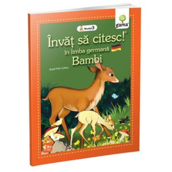 Invat sa citesc in limba germana - Bambi - Nivelul 3, editura Gama