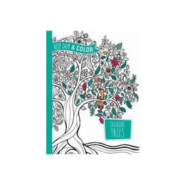 Keep Calm and Color -- Tranquil Trees Coloring Book, editura Dover Publications