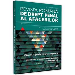 Revista romana de drept penal al afacerilor nr.2 aprilie-iunie 2019, editura universul juridic