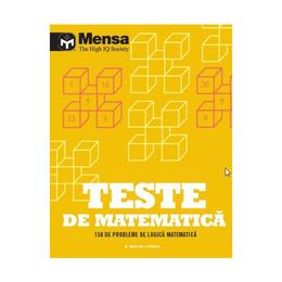 Teste de matematica. mensa, editura litera