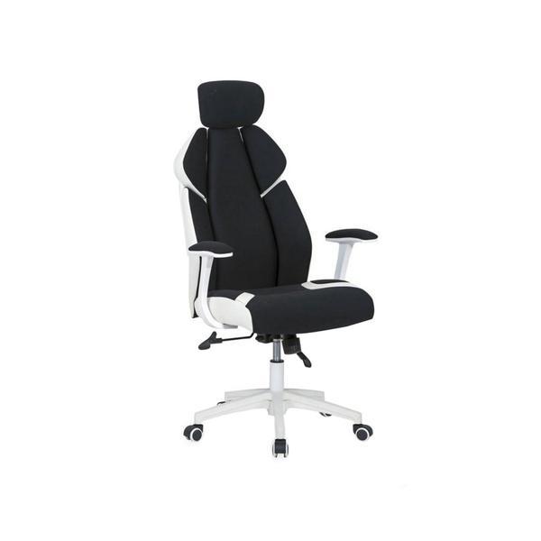 Scaun directorial hm chrono alb - negru